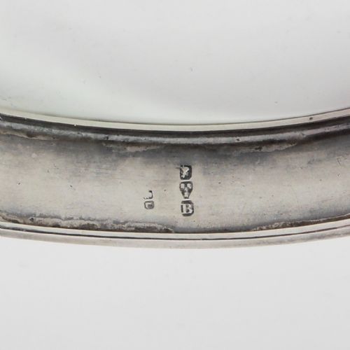 VICTORIAN ENGRAVED SILVER BANGLE CHESTER 1885 - ADDITIONAL PHOTO 7