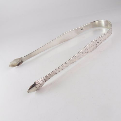 HESTER BATEMAN SILVER SUGAR TONGS C176190 - ADDITIONAL PHOTO 1