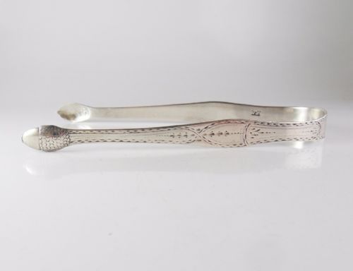 HESTER BATEMAN SILVER SUGAR TONGS C176190 - ADDITIONAL PHOTO 4