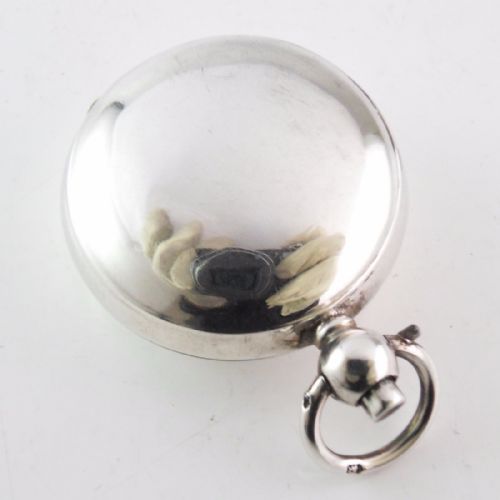UNUSUAL EDWARDIAN SILVER SOVEREIGN CASE BIRMINGHAM 1908 - ADDITIONAL PHOTO 1