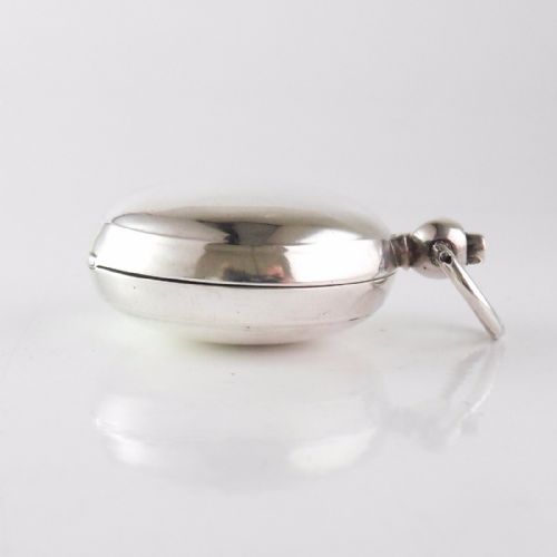 UNUSUAL EDWARDIAN SILVER SOVEREIGN CASE BIRMINGHAM 1908 - ADDITIONAL PHOTO 2