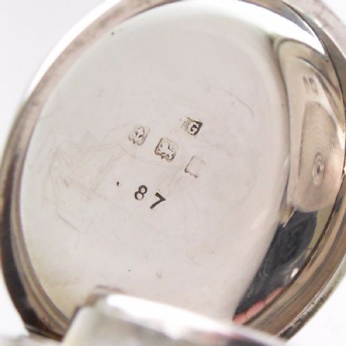 UNUSUAL EDWARDIAN SILVER SOVEREIGN CASE BIRMINGHAM 1908 - ADDITIONAL PHOTO 7