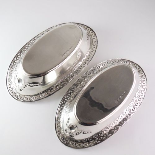 VICTORIAN SILVER DISHES HENRY MATTHEWS 1898 - ADDITIONAL PHOTO 2