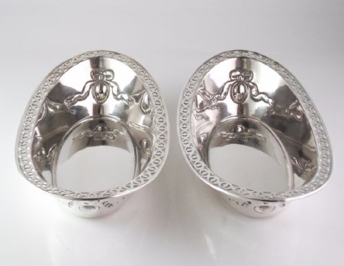 VICTORIAN SILVER DISHES HENRY MATTHEWS 1898 - ADDITIONAL PHOTO 3