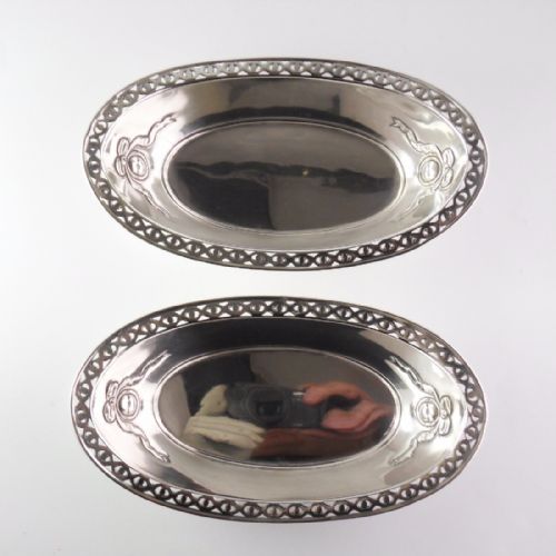 VICTORIAN SILVER DISHES HENRY MATTHEWS 1898 - ADDITIONAL PHOTO 4