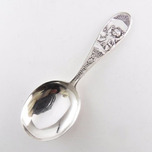GLASGOW SILVER 'LITTLE MISS MUFFET' SPOON - ADDITIONAL PHOTO 2