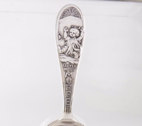 GLASGOW SILVER 'LITTLE MISS MUFFET' SPOON - ADDITIONAL PHOTO 4