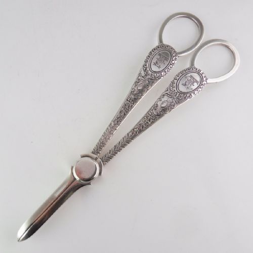 SILVER GRAPE SCISSORSSHEARS SHEFFIELD 1881 - ADDITIONAL PHOTO 1