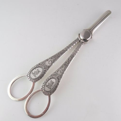 SILVER GRAPE SCISSORSSHEARS SHEFFIELD 1881 - ADDITIONAL PHOTO 2