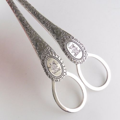 SILVER GRAPE SCISSORSSHEARS SHEFFIELD 1881 - ADDITIONAL PHOTO 5