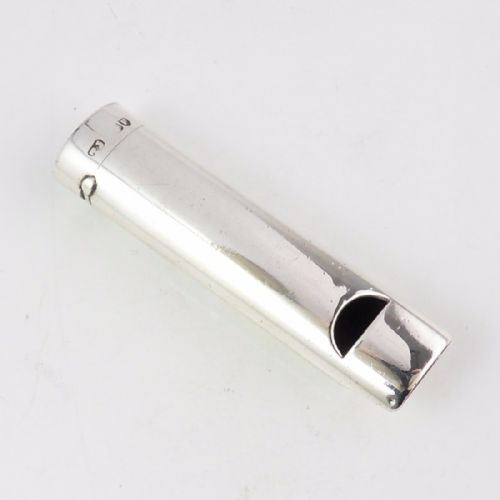 victorian silver whistle vesta combination hallmarked london 1881 - CATEGORY: ANTIQUE SILVER - DATED VICTORIAN