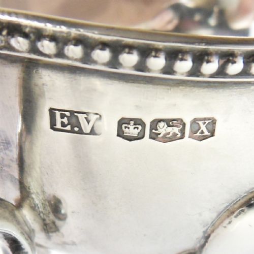 RARE SILVER SAUCE BOAT STAND SHEFFIELD 1940 - ADDITIONAL PHOTO 8