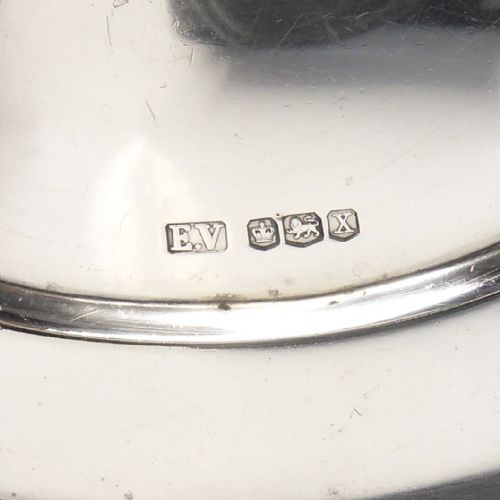 RARE SILVER SAUCE BOAT STAND SHEFFIELD 1940 - ADDITIONAL PHOTO 11