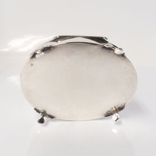 SILVER TRINKET BOX BIRMINGHAM 1905 HENRY MATTHEWS - ADDITIONAL PHOTO 4