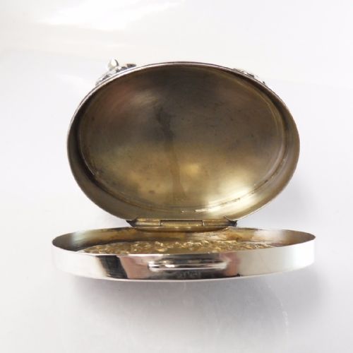 SILVER TRINKET BOX BIRMINGHAM 1905 HENRY MATTHEWS - ADDITIONAL PHOTO 7