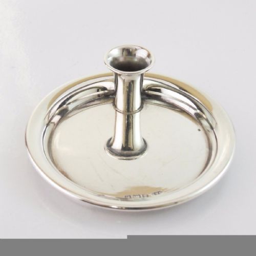 SILVER TAPERSTICK BIRMINGHAM 1929 DOCKER BURN LTD - ADDITIONAL PHOTO 5