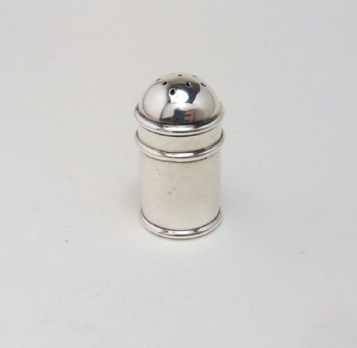 silver pocket pepperette birmingham 1901 - CATEGORY: ANTIQUE SILVER - DATED VICTORIAN