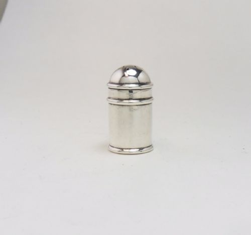 SILVER POCKET PEPPERETTE BIRMINGHAM 1901 - ADDITIONAL PHOTO 4