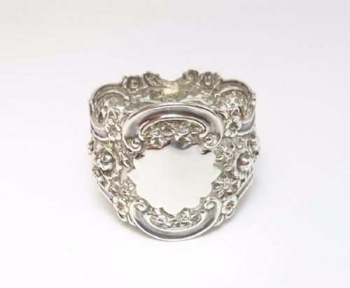 victorian silver napkin ring london 1900 by tswshh - CATEGORY: ANTIQUE SILVER - DATED VICTORIAN