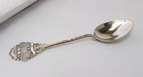 silver 'tennis' spoon birmingham 1936 william adams - CATEGORY: ANTIQUE SILVER - DATED 1940