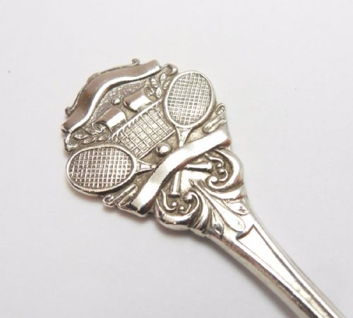 SILVER 'TENNIS' SPOON BIRMINGHAM 1936 WILLIAM ADAMS - ADDITIONAL PHOTO 3