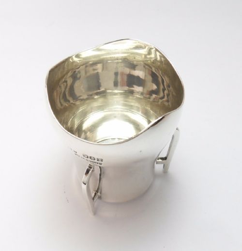 SILVER 'ROCKET FORM' TENNIS TROPHY DUBLIN 1939 WEIR SONS - ADDITIONAL PHOTO 2