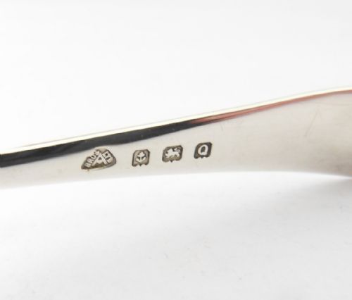 SILVER EGG CUP SPOON CHRISTENING SET BIRMINGHAM 1940 - ADDITIONAL PHOTO 4