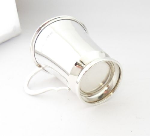 FINE SILVER CHIRSTENING MUG CHESTER 1940 - ADDITIONAL PHOTO 2