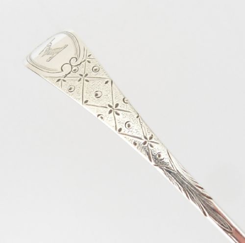 PRETTY VICTORIAN SILVER SIFTER SPOON EXETER 1837 - ADDITIONAL PHOTO 2
