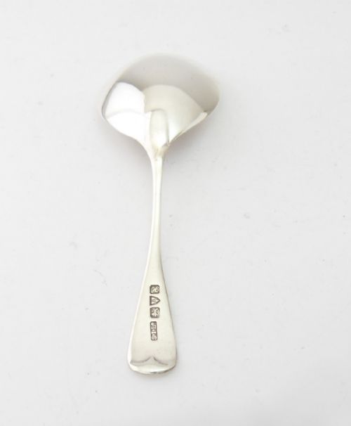 ELEGANT EDWARDIAN SILVER CADDY SPOON CHESTER 1908 - ADDITIONAL PHOTO 1