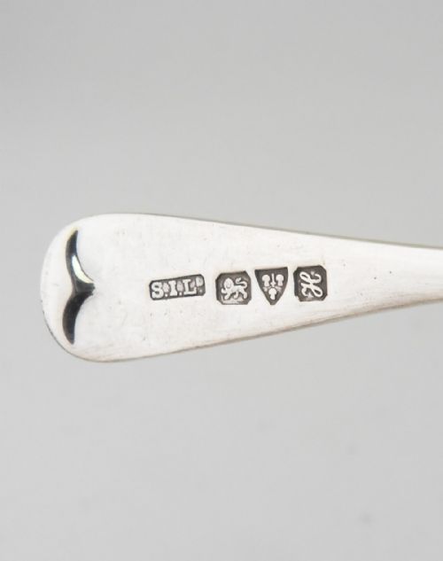 ELEGANT EDWARDIAN SILVER CADDY SPOON CHESTER 1908 - ADDITIONAL PHOTO 6