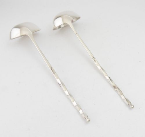 SCOTTISH PROVINCIAL SILVER LADLES C178090 FRANCIS HOWDEN - ADDITIONAL PHOTO 3