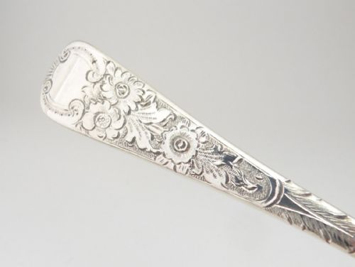 SILVER BERRY SPOON LONDON 1819 BY WILLIAM BATEMAN - ADDITIONAL PHOTO 6