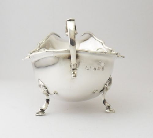 SILVER SAUCE BOAT BIRMINGHAM 1924 MAPPIN WEBB - ADDITIONAL PHOTO 4