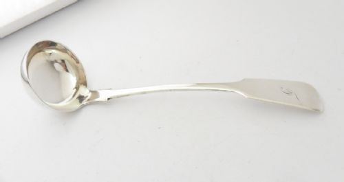 SCOTTISH SILVER LADLE GLASGOW 1846 D MCDONALD - ADDITIONAL PHOTO 2