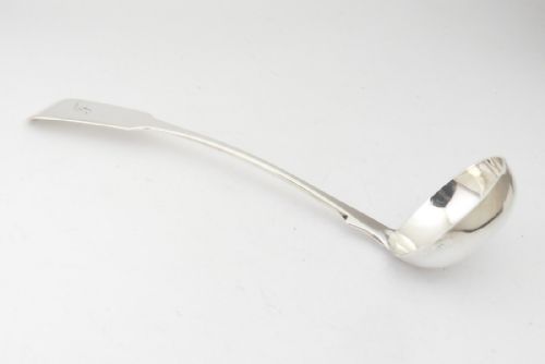 SCOTTISH SILVER LADLE GLASGOW 1846 D MCDONALD - ADDITIONAL PHOTO 7