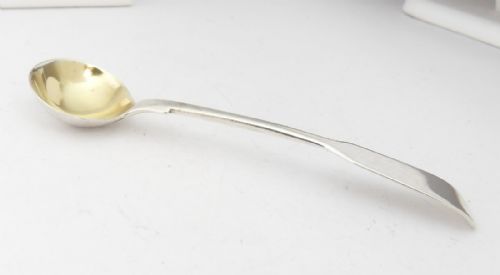 SILVER SALT SPOON GILT BOWL LONDON 1835 - ADDITIONAL PHOTO 2