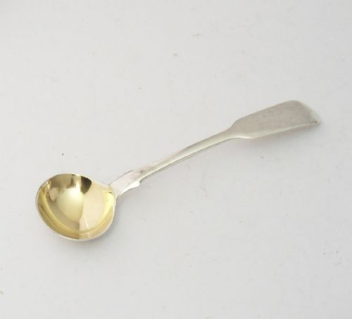 SILVER SALT SPOON GILT BOWL LONDON 1835 - ADDITIONAL PHOTO 5