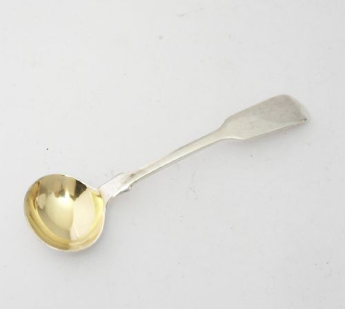 SILVER SALT SPOON GILT BOWL LONDON 1835 - ADDITIONAL PHOTO 6