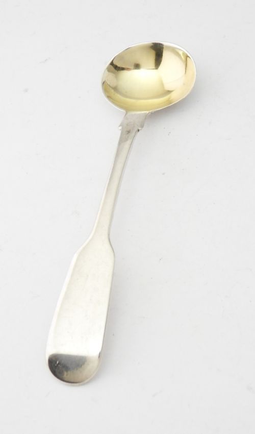 SILVER SALT SPOON GILT BOWL LONDON 1835 - ADDITIONAL PHOTO 7
