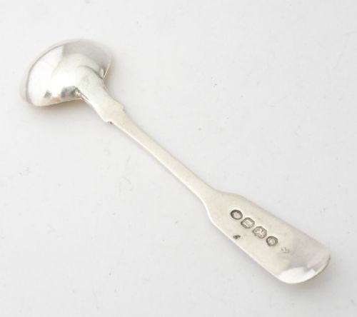 SILVER SALT SPOON GILT BOWL LONDON 1835 - ADDITIONAL PHOTO 8