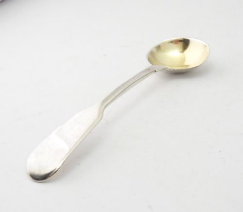 SILVER SALT SPOON GILT BOWL LONDON 1835 - ADDITIONAL PHOTO 9