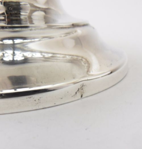 STERLING SILVER OCTAGONAL BOWL SHEFFIELD 1902 - ADDITIONAL PHOTO 6