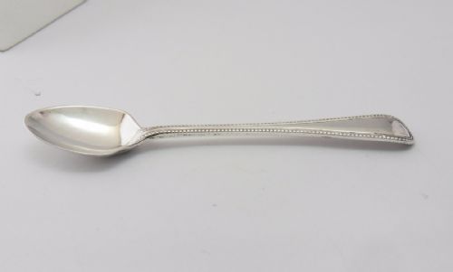silver egg spoon london 1860 by george adams - CATEGORY: ANTIQUE SILVER - DATED VICTORIAN