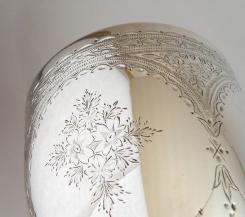 SUPERB VICTORIAN SILVER CHALICE LONDON 1875 - ADDITIONAL PHOTO 4