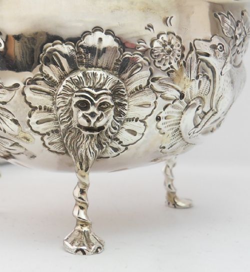 SILVER 'DOG DECORATION' CREAM JUG DUBLIN 1912 - ADDITIONAL PHOTO 6