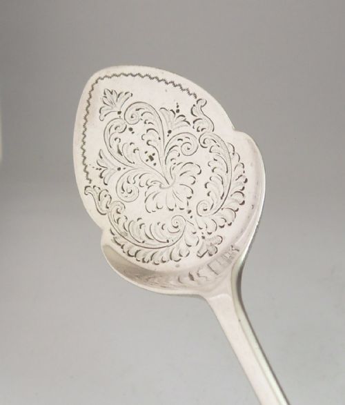 VICTORIAN SILVER ICE CREAM SPADE SHEFFIELD 1891 - ADDITIONAL PHOTO 2