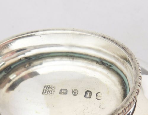 FINE GEORGIAN SILVER SALT LONDON 1804 - ADDITIONAL PHOTO 7
