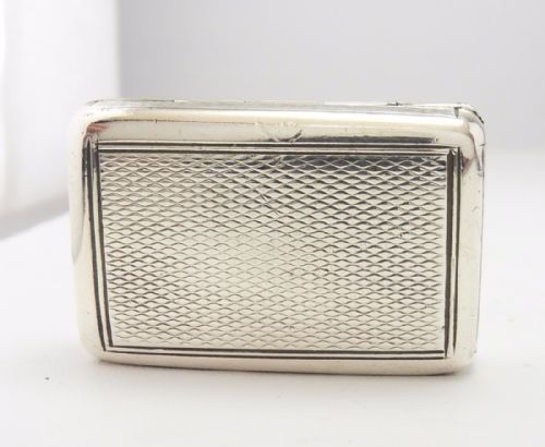 GEORGIAN SILVER VINAIGRETTE LONDON 1790 - ADDITIONAL PHOTO 6
