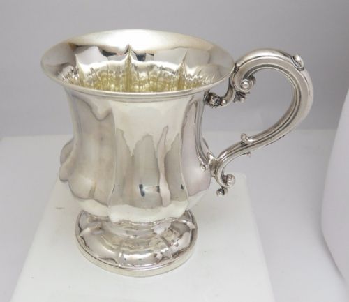 WILLIAM IV SILVER CHRISTENING MUG LONDON 1834 - ADDITIONAL PHOTO 2